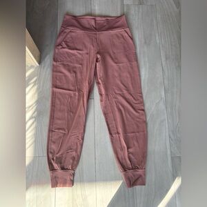 lululemon athletica Mauve Pink Jogger Leggings